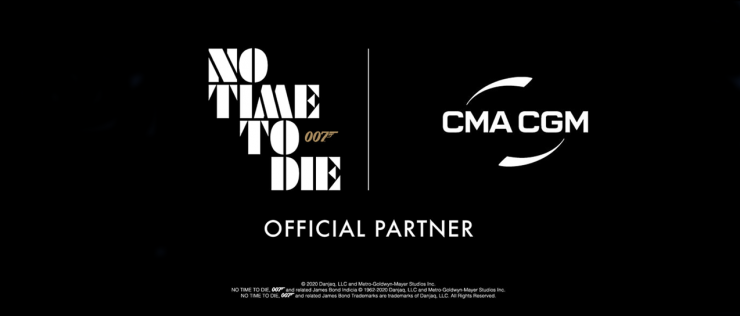 No Time To Die sponsorschap CMA-CGM