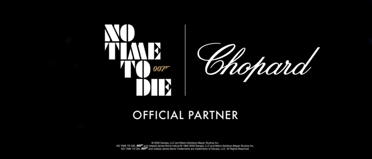 No Time To Die sponsorschap chopard