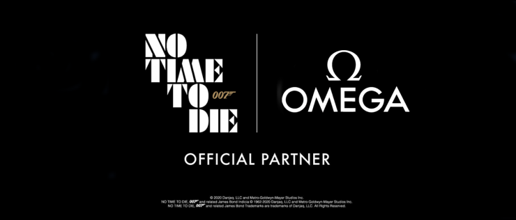 No Time To Die sponsorschap omegakopie