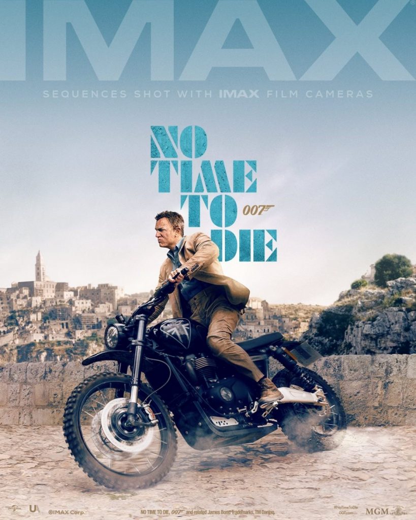 No Time To Die Imax Italie Matera Triumph James Bond Daniel Craig