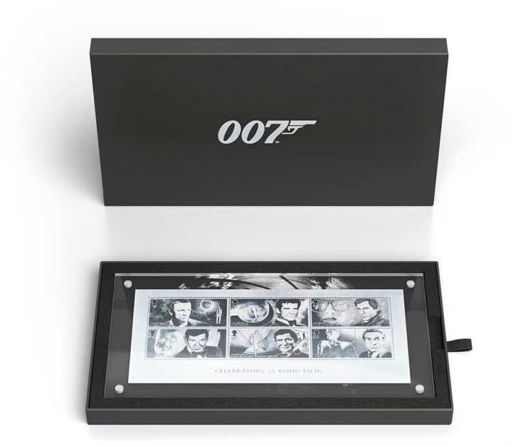 Royal Mail postzegels 2020 zilver set karakters 002