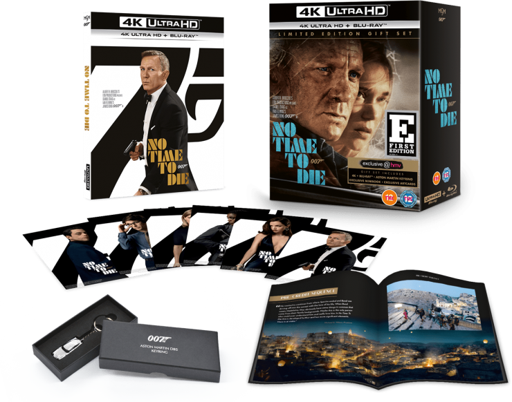 No Time To Die HMV 4k Ultra HD Bluray 003