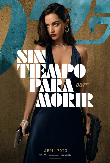 No Time To Die poster karakter serie 1 buitenlands Spaans Ana de Armas