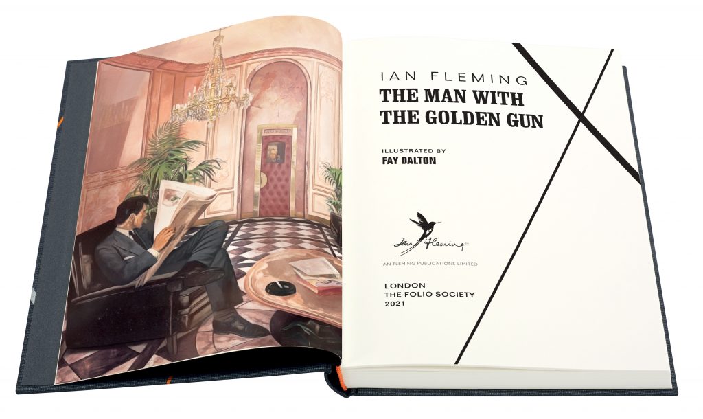 The Man With The Golden Gun boek 2021 The Folio Society 003 insert 1